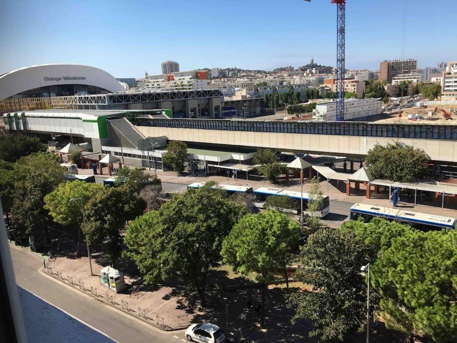 St Velodrome 3 Chambres Parking 8 Couchages Neuf Marseille Exteriör bild